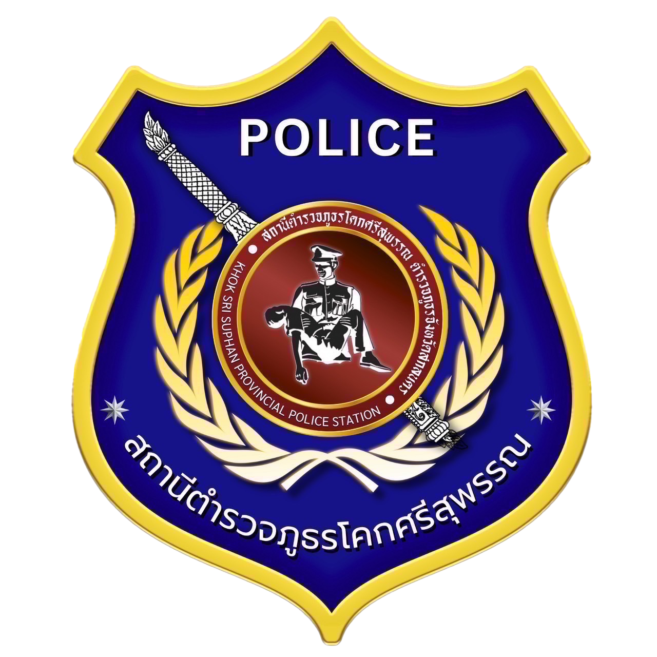 สถานีตำรวจภูธรโคกศรีสุพรรณ logo